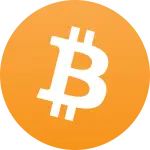 bitcoin-Aufkleber, ca. 9,5 cm, wetterfestes Vinyl