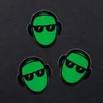gigi bitcoin sticker set (3 pieces)