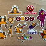 bitcoin stickerpack bitpopart 11 stuks
