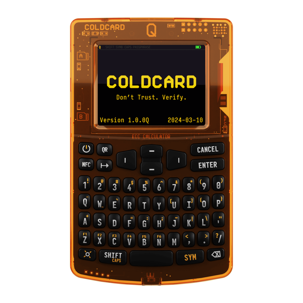 coldcard q kaufen bitcoin hardware wallet qwerty