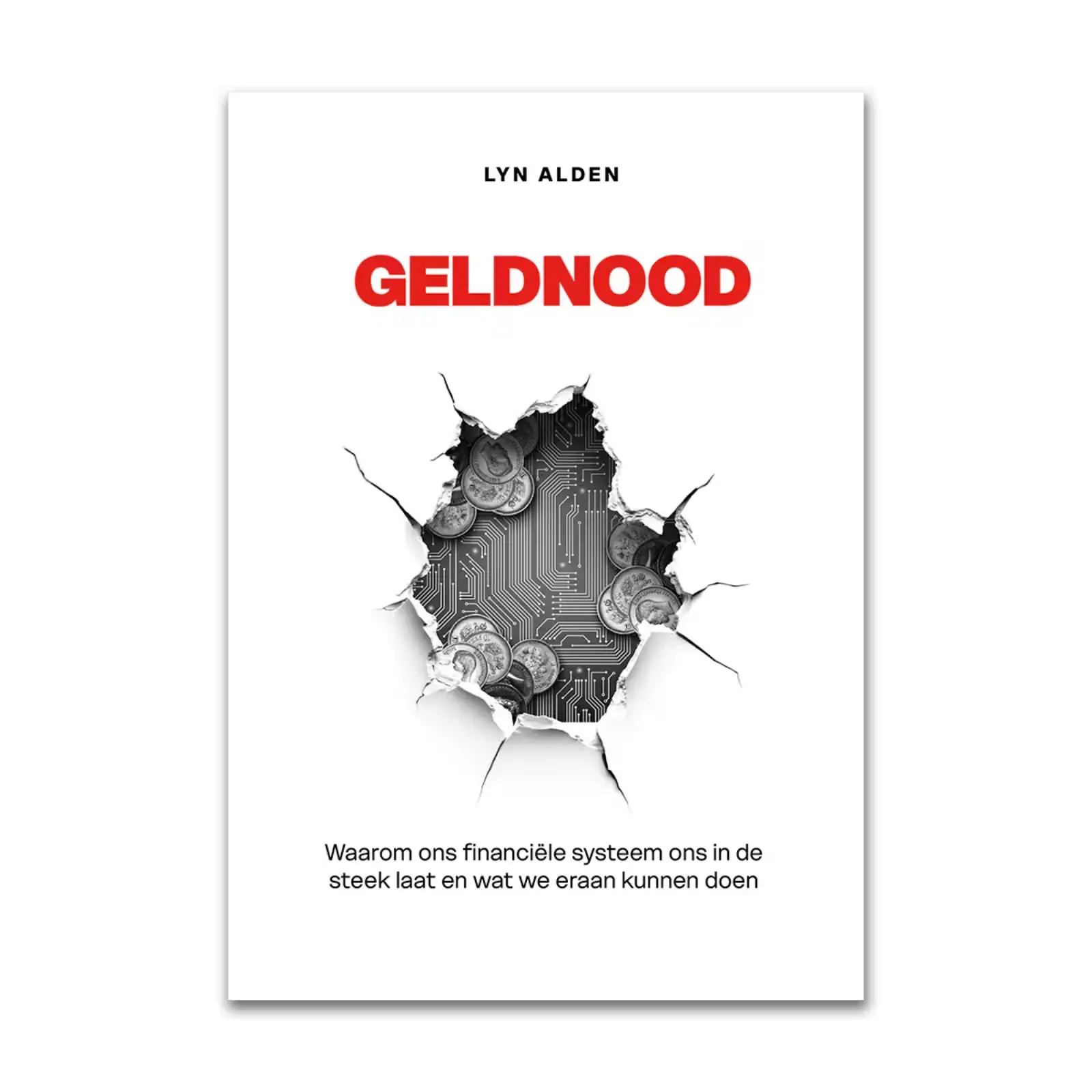 Bitcoin Merchandise - https://www.bitcoinstuffstore.com geldnood bitcoin monetaire crisis boek cover