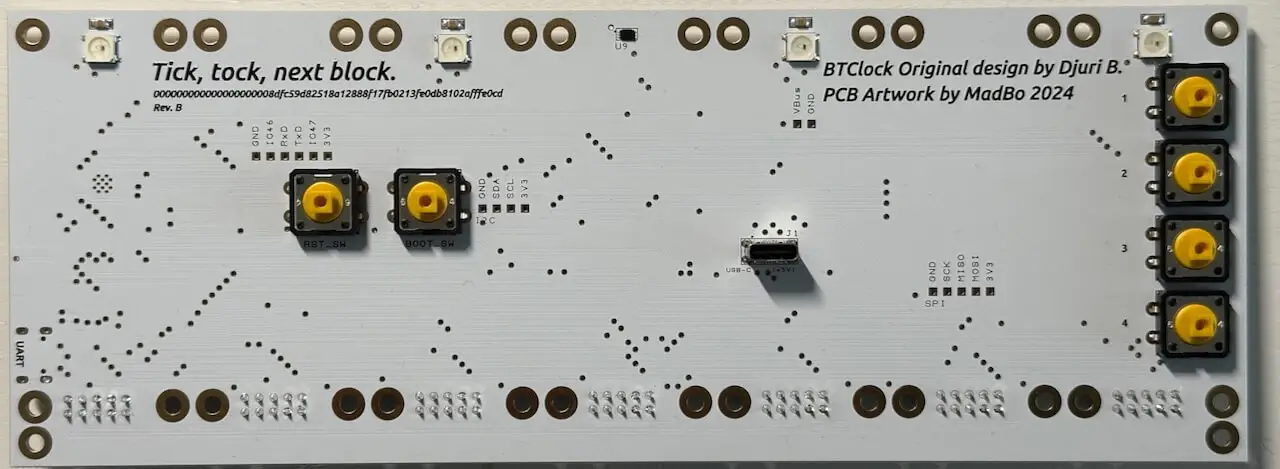 Bitcoin-Waren - https://www.bitcoinstuffstore.com btclock einrichten, starten, USB anschließen, beim ersten Mal