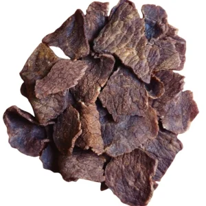 Bitcoin beef bits - gedroogd vlees. Hashdried meat