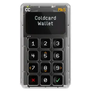 coldcard kaufen, Vergleich: MK4, MK5, Q