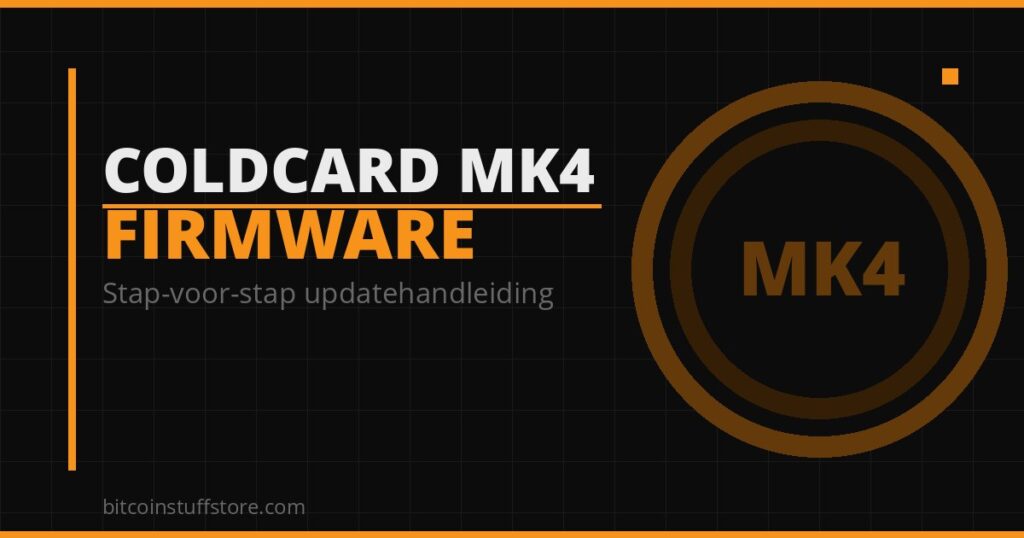 coldcard mk4 Firmware-Update