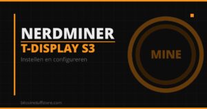 NerdMiner-Mining-Pools im Vergleich auf dem Desktop mit Pool-Dashboard