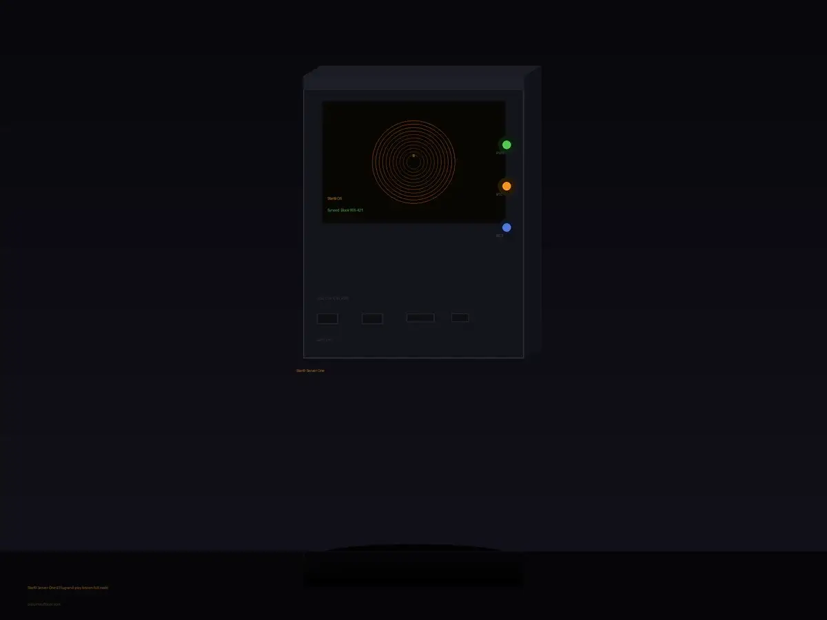Start9 Server One bitcoin full node plug-and-play