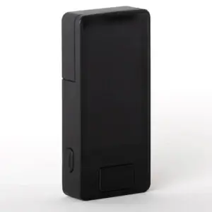 blockstream jade plus black zijkant met usb-c aansluiting en behuizing