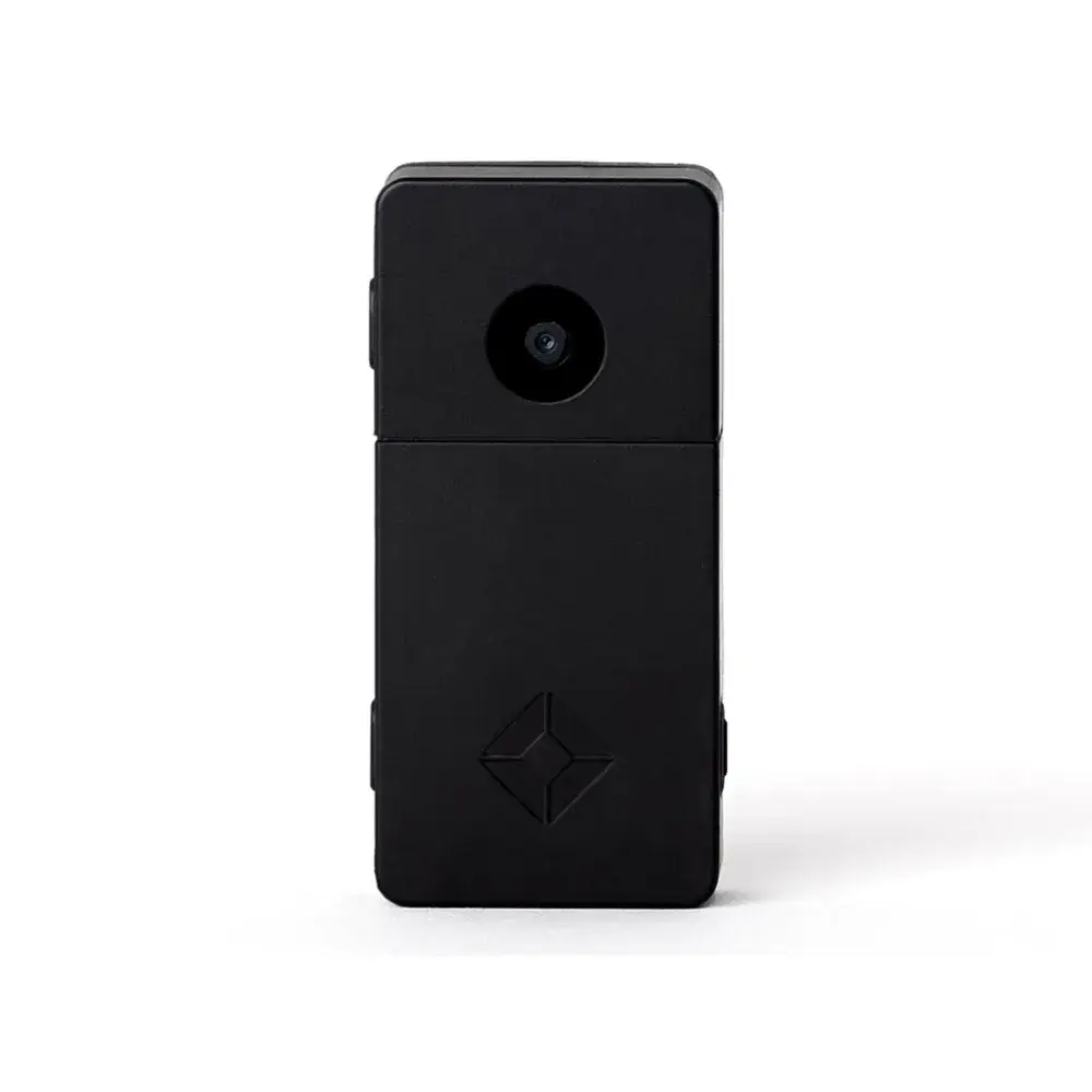 Bitcoin Merchandise - https://www.bitcoinstuffstore.com blockstream jade plus black achterkant met camera voor qr-codes