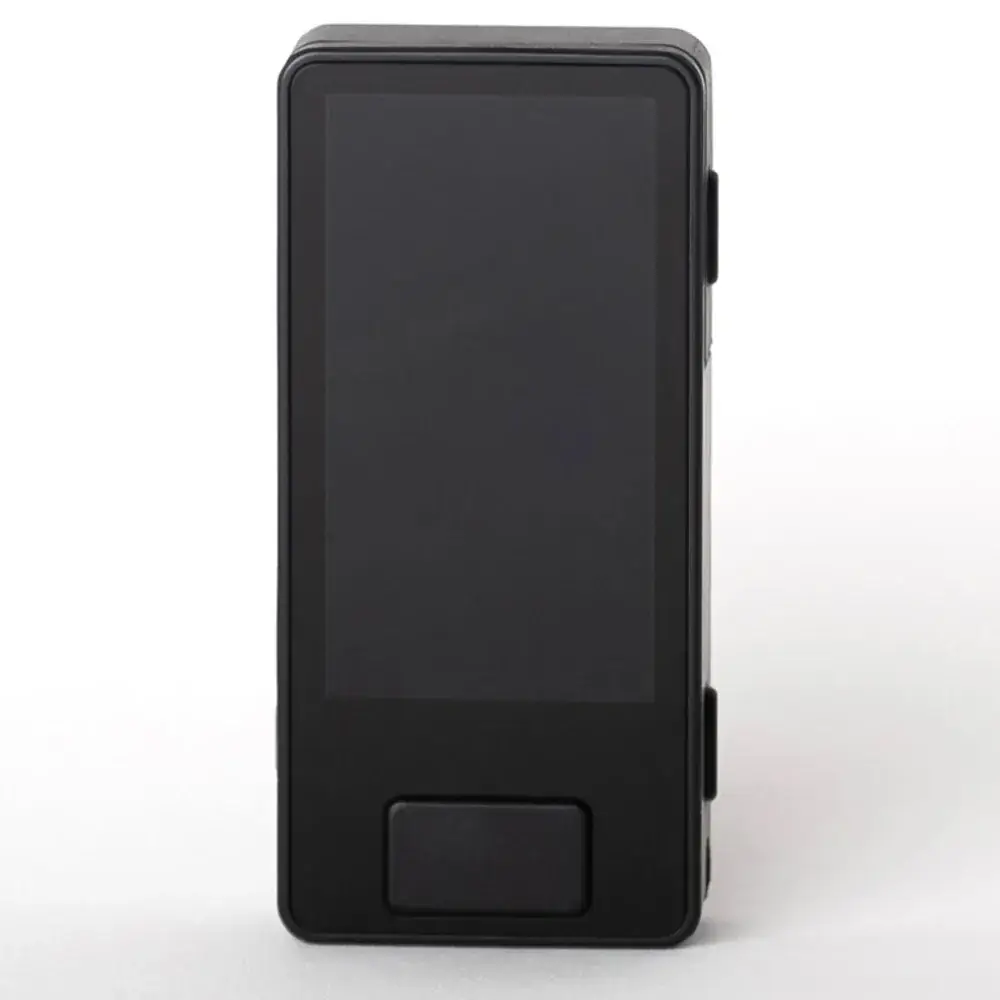 Bitcoin Merchandise - https://www.bitcoinstuffstore.com blockstream jade plus black voorkant met scherm en navigatieknoppen