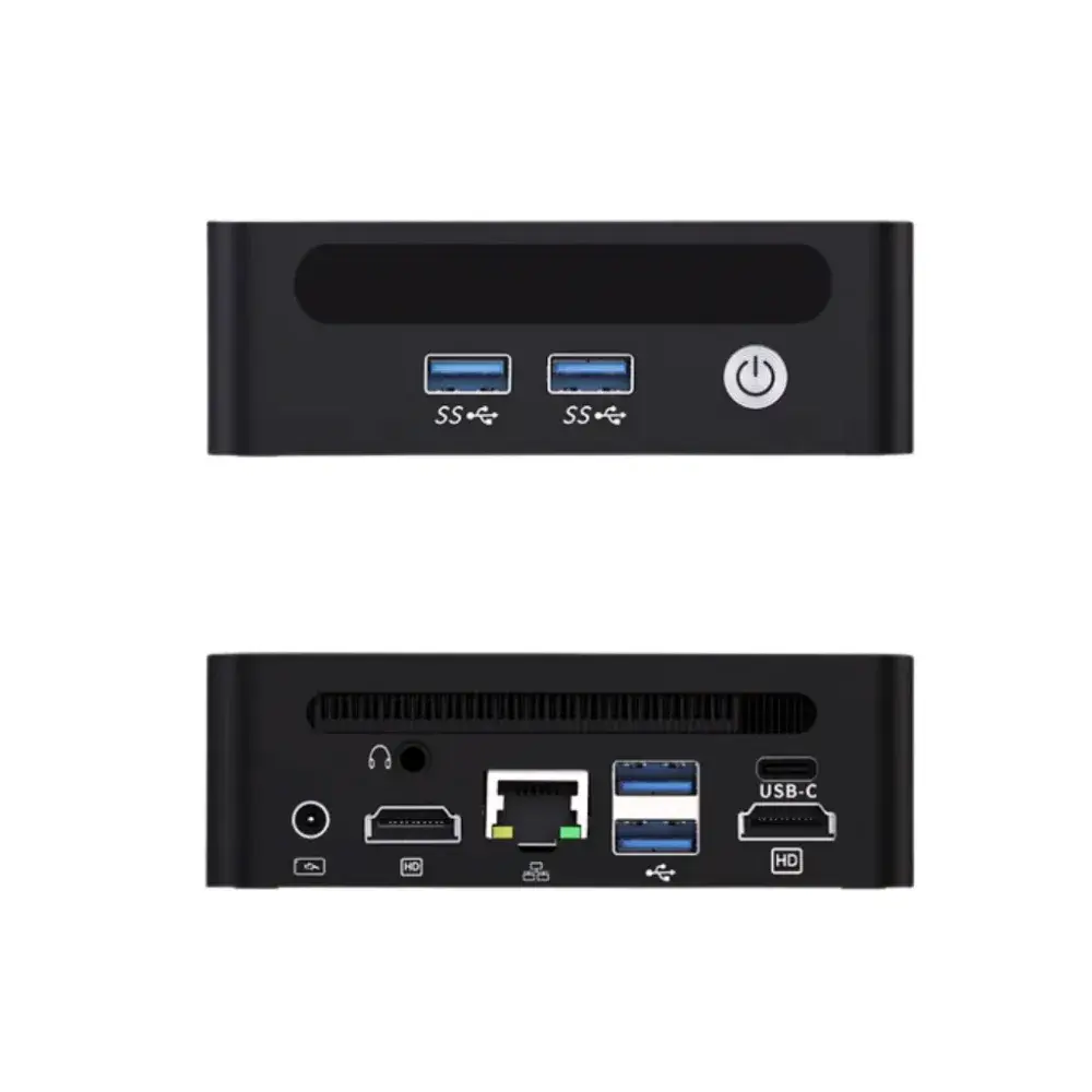 Bitcoin-Waren - https://www.bitcoinstuffstore.com Start9 Server One 6600H Anschlüsse USB HDMI Ethernet und USB-C