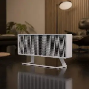 21energy Ofen 3 Pro Bitcoin-Heizung weiß, Vorderansicht