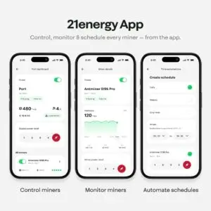 21energy Port Bitcoin-Miner-Hub