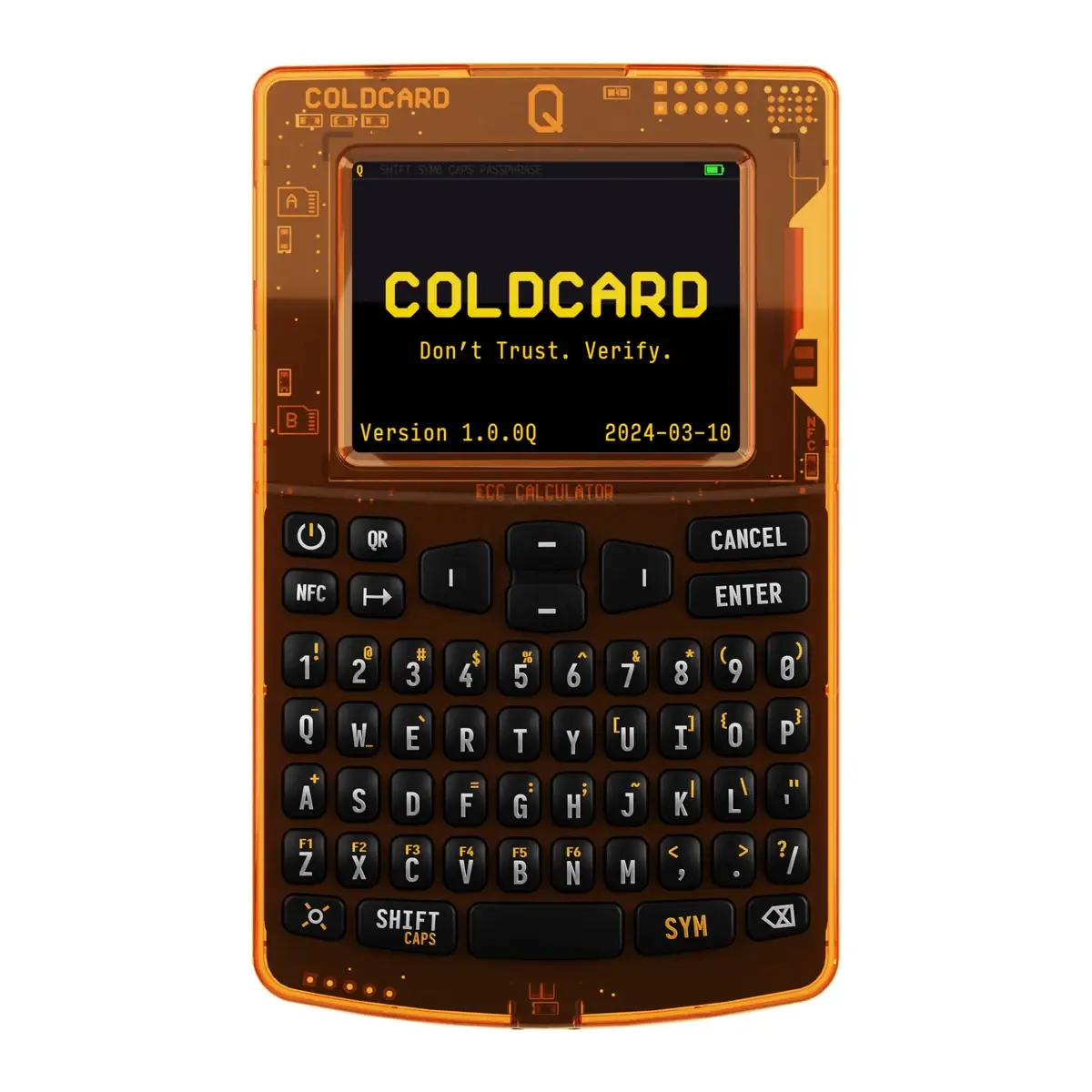 Bitcoin Merchandise - https://www.bitcoinstuffstore.com Coldcard Q voor coldcard mk4 firmware update beginner