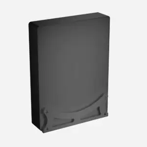 21energy Wandhalterung Ofen 3, Ofen 3 XL, schwarz